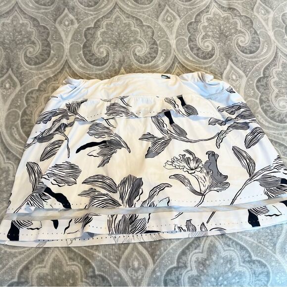 Athleta Women's Print Laser Run Skort Floral Nouveau Size L - Picture 6 of 6